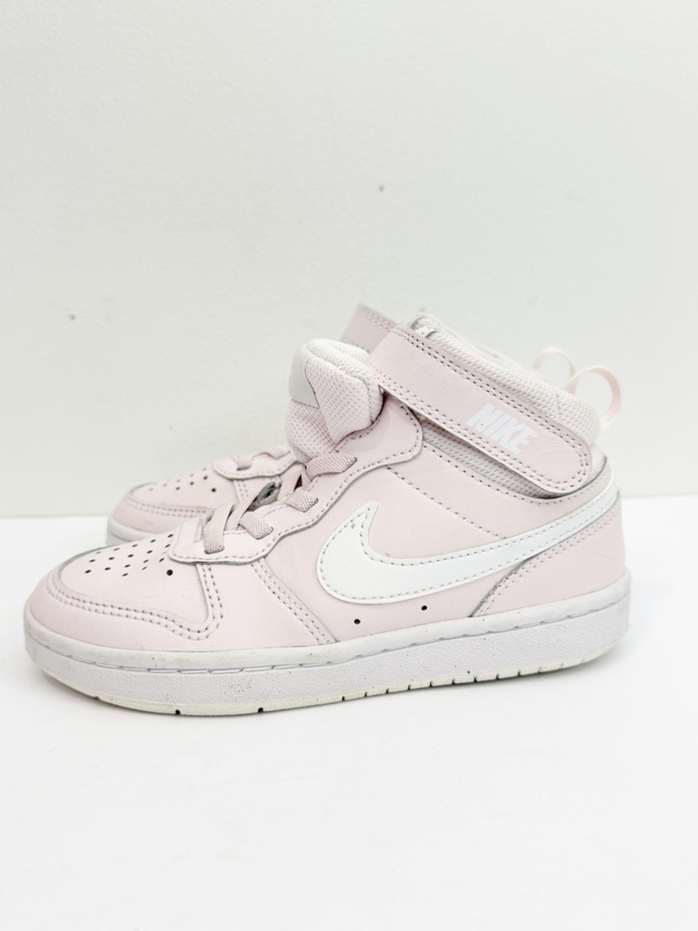Nike Court Borough Mid 2 Pearl Pink White CD7783-601 Size 12.5
